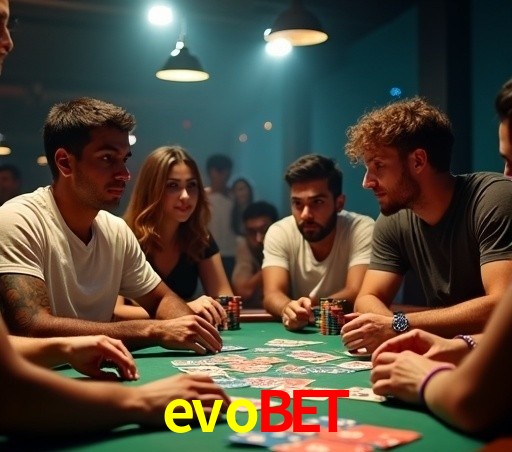 Interface moderna da plataforma evobet